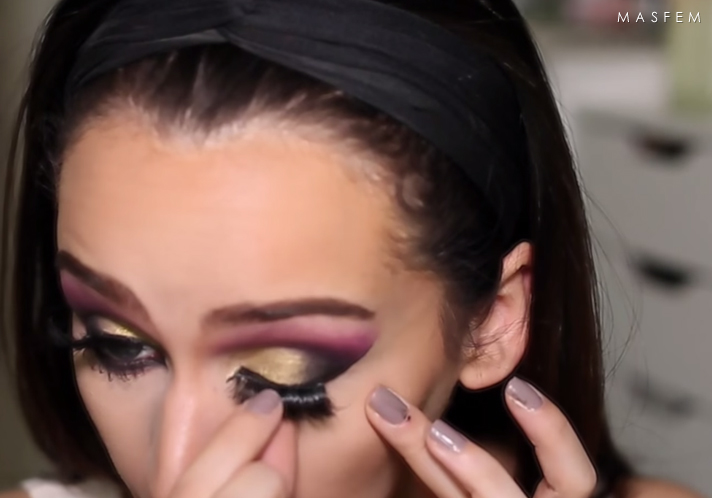 Арабский макияж видео